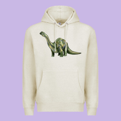 Dinosaur Brontosaurus Premium Hoodie Designed By Artiststas