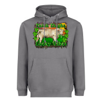 Storm Thick Thighs Lucky Vibes Charolais Bull Heavyweight Hoodie - RanaPortraitStore