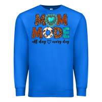 True Royal mom mode all day every day Premium Sweatshirt - texasbilliewilder