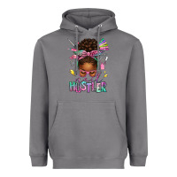 Storm nail hustler afro messy bun Heavyweight Hoodie - texasbilliewilder
