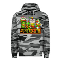 Slate Camo juneteenth afro coffee cups Premium Hoodie - Jasminsmagicworld