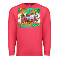 Cardinal puerto rico coffee cups Premium Sweatshirt - Zillion Design Studio