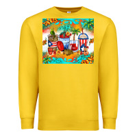 Lemon puerto rico coffee cups Premium Sweatshirt - Zillion Design Studio