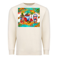 Sandshell puerto rico coffee cups Premium Sweatshirt - Zillion Design Studio