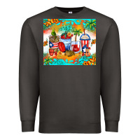 Smoke puerto rico coffee cups Premium Sweatshirt - Zillion Design Studio