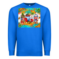True Royal puerto rico coffee cups Premium Sweatshirt - Zillion Design Studio