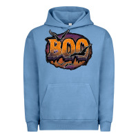 Pigment Pebble Blue boo Urban Hoodie - JahusDesignShop