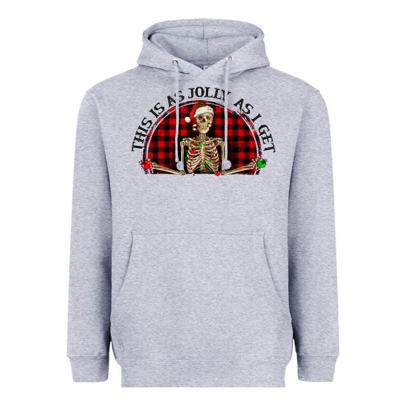 This Is As Jolly  As I Get Heavyweight Hoodie by RanaPortraitStore | Teevron