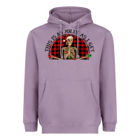 Lavender this is as jolly  as i get Heavyweight Hoodie - RanaPortraitStore
