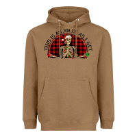 Toasted Coconut this is as jolly  as i get Heavyweight Hoodie - RanaPortraitStore
