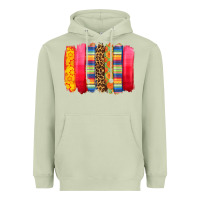 Matcha mexican leopard brushstroke Heavyweight Hoodie - Zillion Design Studio