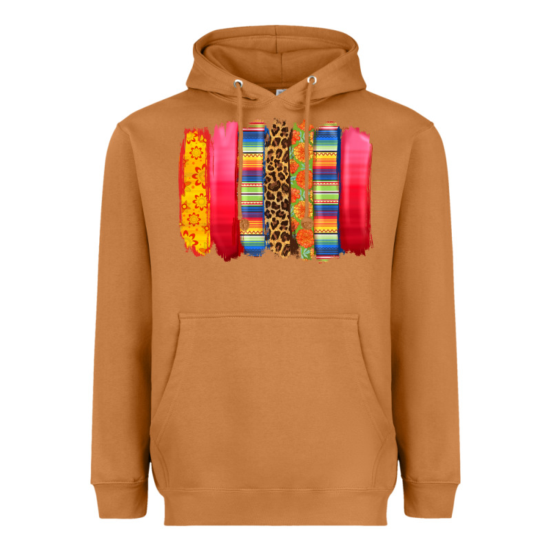 Mexican Leopard Brushstroke Heavyweight Hoodie by Zillion Design Studio | Teevron