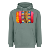 Sage mexican leopard brushstroke Heavyweight Hoodie - Zillion Design Studio