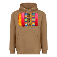 Toasted Coconut mexican leopard brushstroke Heavyweight Hoodie - Zillion Design Studio
