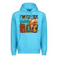 Ocean Blue sweeter than pie with pumpkin pie Premium Hoodie - AdoDesignShop
