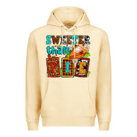 Pina Colada sweeter than pie with pumpkin pie Premium Hoodie - AdoDesignShop