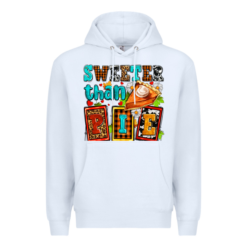 Sweeter Than Pie With Pumpkin Pie Premium Hoodie by AdoDesignShop | Teevron