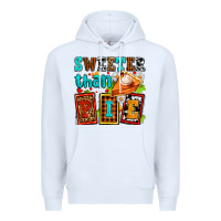 White sweeter than pie with pumpkin pie Premium Hoodie - AdoDesignShop
