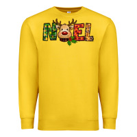 Lemon reindeer noel christmas Premium Sweatshirt - RanaPortraitStore