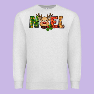 Reindeer Noel Christmas Premium Sweatshirt Designed By Ranaportraitstore
