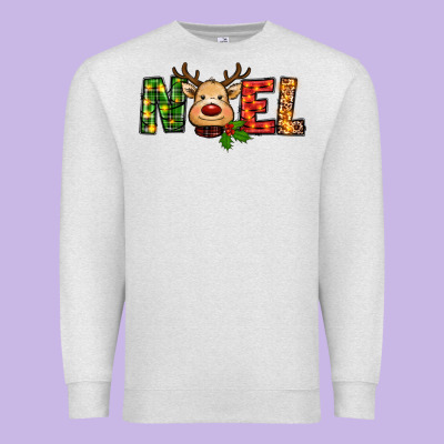 Reindeer Noel Christmas Premium Sweatshirt Designed By Ranaportraitstore