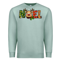 Seafoam reindeer noel christmas Premium Sweatshirt - RanaPortraitStore