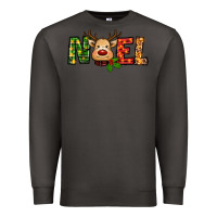 Smoke reindeer noel christmas Premium Sweatshirt - RanaPortraitStore