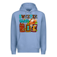 Colony Blue sweeter than pie with pumpkin pie Premium Hoodie - AdoDesignShop