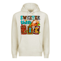 Oatmeal Heather sweeter than pie with pumpkin pie Premium Hoodie - AdoDesignShop