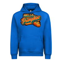 Cobalt hello pumpkin black Urban Hoodie - JahusDesignShop