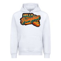 White hello pumpkin black Urban Hoodie - JahusDesignShop