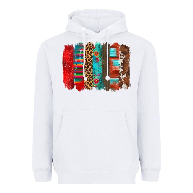 Mexican Brushstroke Heavyweight Hoodie by Zillion Design Studio | Teevron