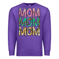 Mom Mom Mom Mothers Day Premium Sweatshirt | Teevron