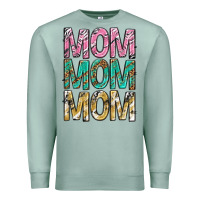 Seafoam mom mom mom mothers day Premium Sweatshirt - texasbilliewilder