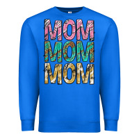 True Royal mom mom mom mothers day Premium Sweatshirt - texasbilliewilder