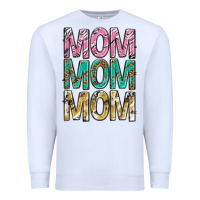 White mom mom mom mothers day Premium Sweatshirt - texasbilliewilder