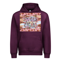 Mauve Wine spring vibes Urban Hoodie - Artiststas