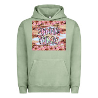 Pigment Oil Green spring vibes Urban Hoodie - Artiststas
