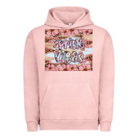 Pigment Salmon spring vibes Urban Hoodie - Artiststas