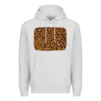Dove Grey leopard glitter background Premium Hoodie - JahusDesignShop