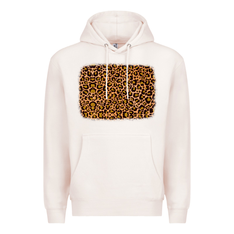 Leopard Glitter Background Premium Hoodie by JahusDesignShop | Teevron