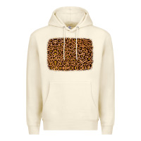 Sandshell leopard glitter background Premium Hoodie - JahusDesignShop
