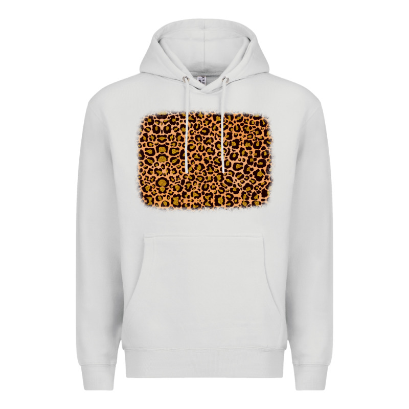 Leopard Glitter Background Premium Hoodie by JahusDesignShop | Teevron