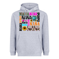 Heather Grey nana gemstone sunflower Heavyweight Hoodie - texasbilliewilder