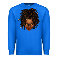 True Royal afro locs messy bun Premium Sweatshirt - texasbilliewilder