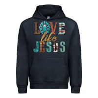 Navy love like jesus Urban Hoodie - Artiststas