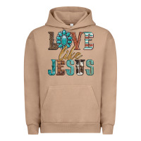 Pigment Burro love like jesus Urban Hoodie - Artiststas