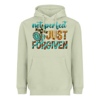 Matcha not perfect just forgiven Heavyweight Hoodie - texasbilliewilder