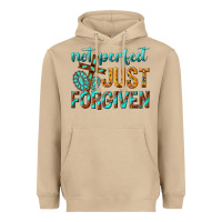 Mushroom not perfect just forgiven Heavyweight Hoodie - texasbilliewilder