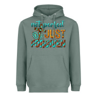 Sage not perfect just forgiven Heavyweight Hoodie - texasbilliewilder
